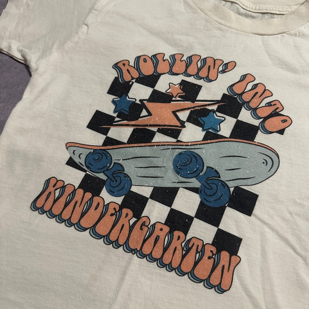 Rollin Into Kindergarten Shirt